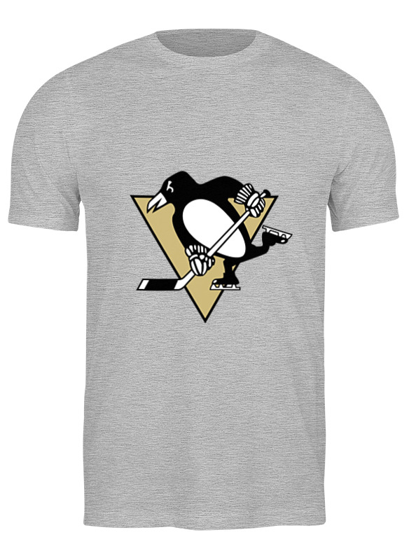

Футболка мужская Printio Pittsburgh penguins серая L, Серый, Pittsburgh penguins