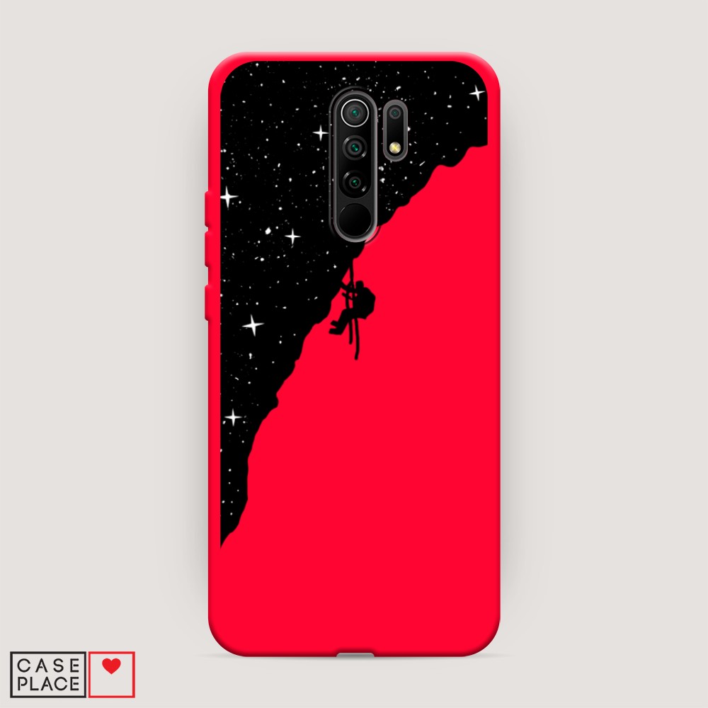 

Чехол Awog на Xiaomi Redmi 9 "Скалолаз в космосе", Разноцветный, 38353-1