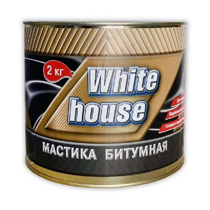 Битумная мастика White House 2 кг 20049 732₽