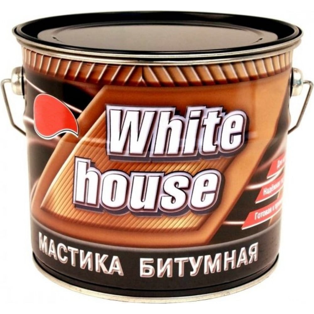 фото Битумная мастика white house 2 кг 20049