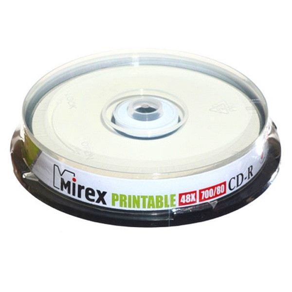 

Диск cd-r MIREX 10шт. (UL120038A8L)