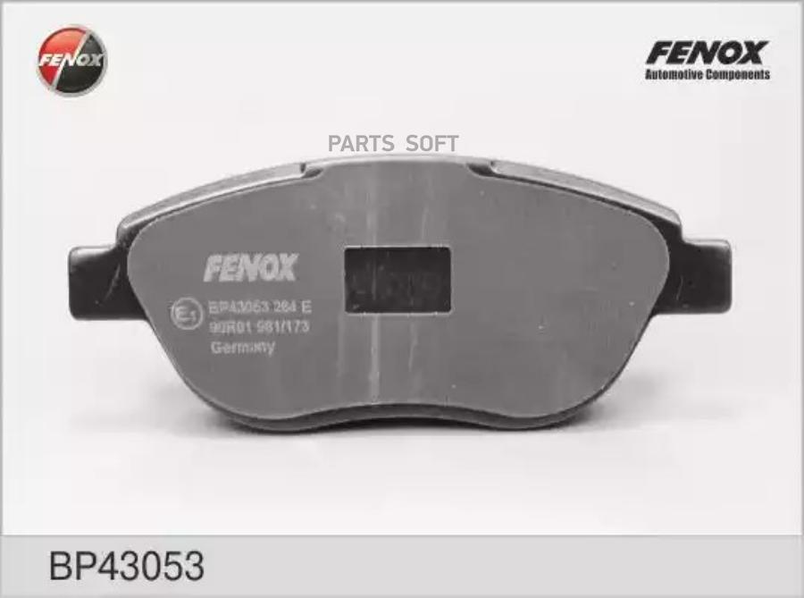 

Колодки Тормозные Citroen C4/Berlingo/Fiat Doblo/Peugeot 307/Partner Передние FENOX BP4305