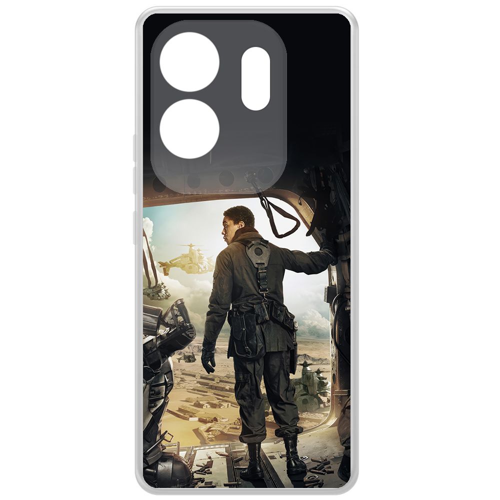 

Чехол-накладка Krutoff Clear Case Фоллаут (Fallout) - Аарон для INFINIX Zero 30 4G, Прозрачный