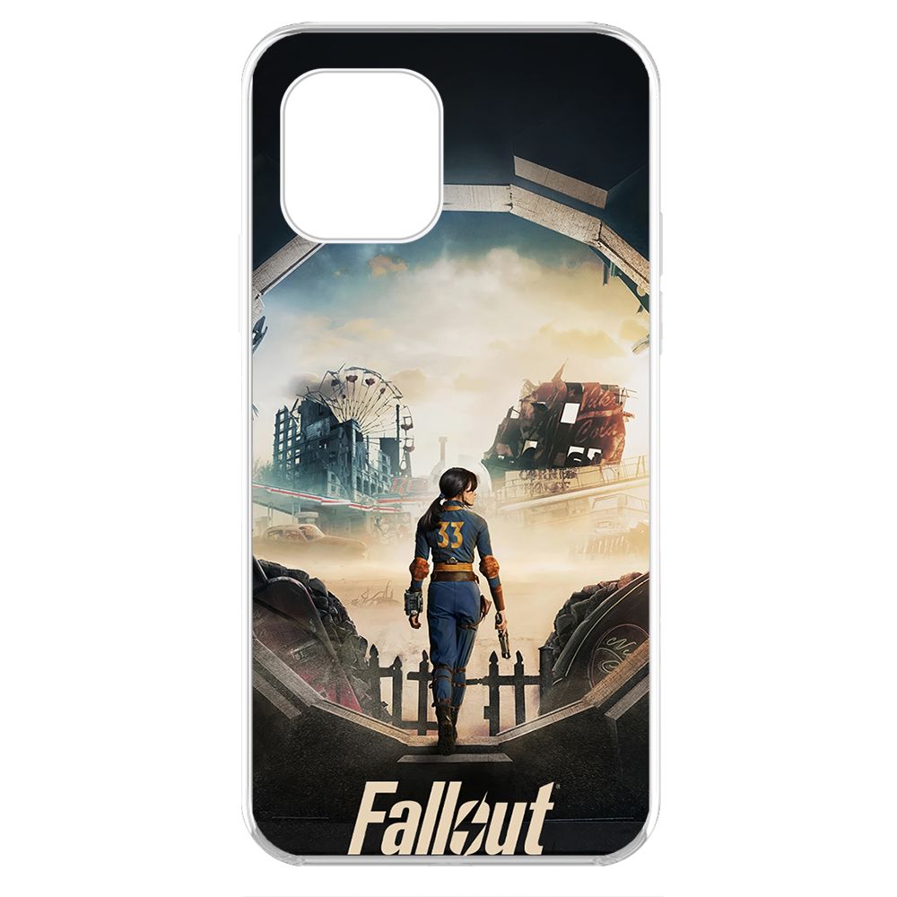 

Чехол-накладка Krutoff Clear Case Фоллаут (Fallout) - Убежище 33 для iPhone 11 Pro, Прозрачный