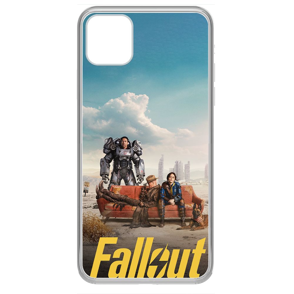 

Чехол-накладка Krutoff Clear Case Фоллаут (Fallout) - Постер для iPhone 11 Pro Max, Прозрачный