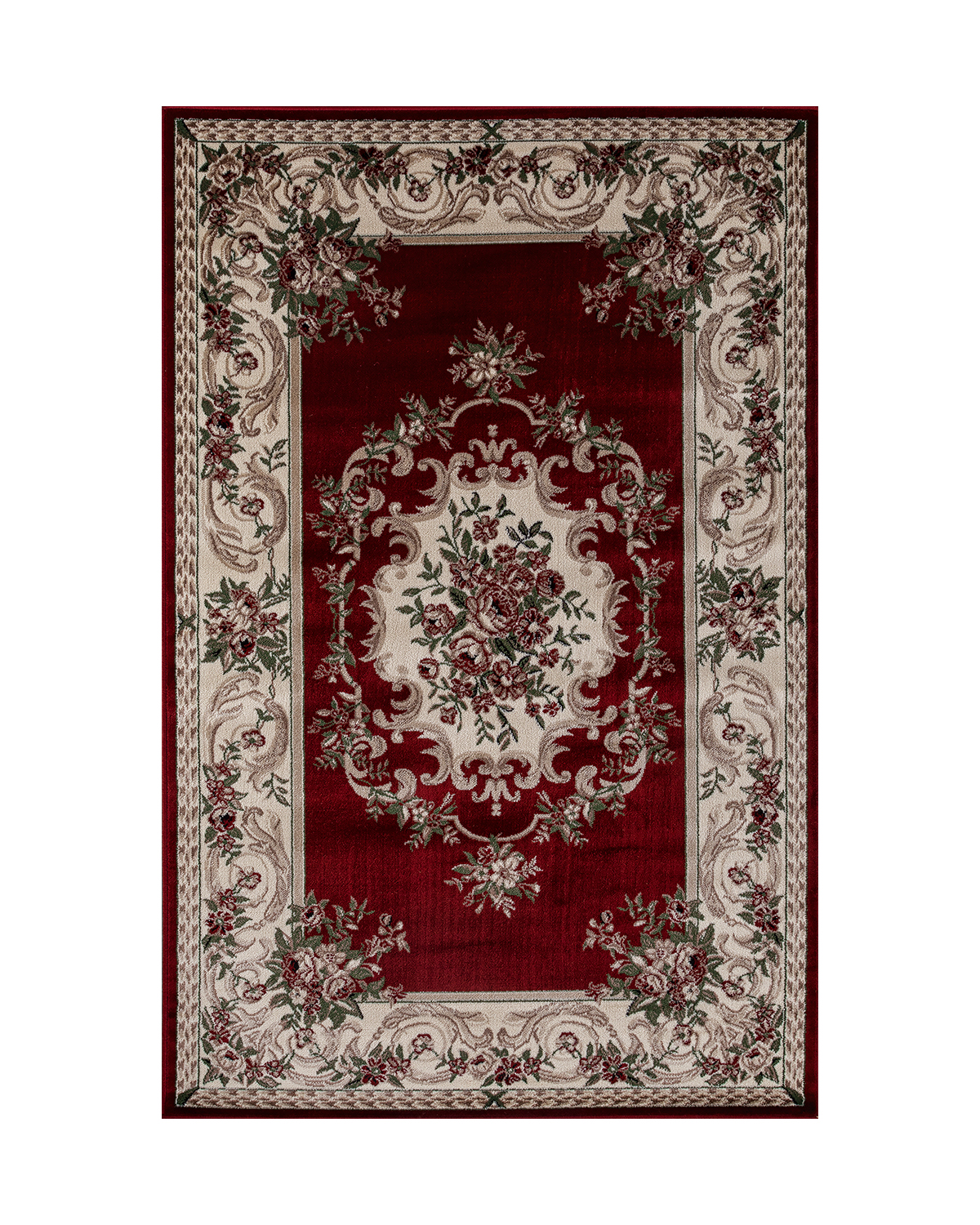 

Ковёр Merinos Colizey 150x400 прямоугольный красный кремовыйd057