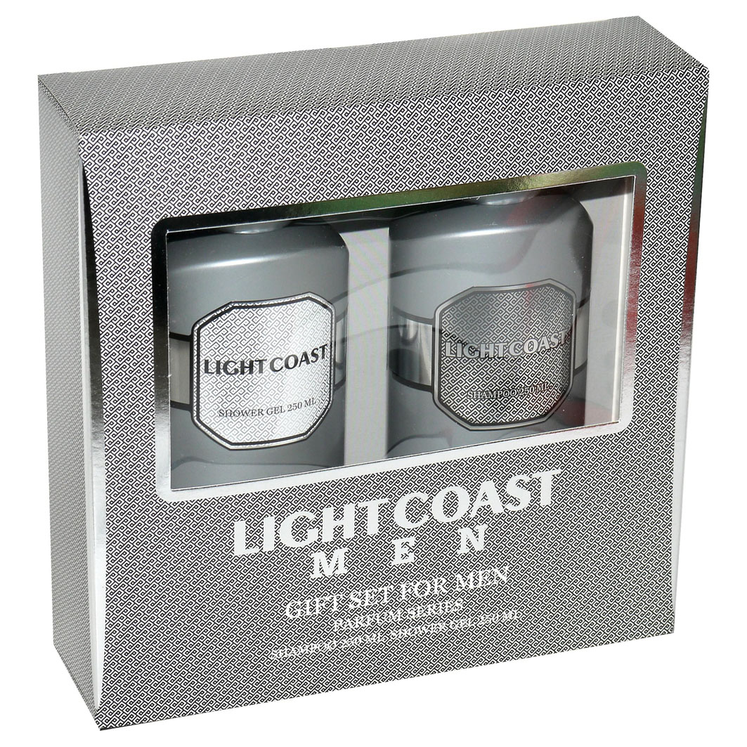 Набор Festiva мужской Light Coast шампунь 250 мл + гель для душа 250 мл мужской шампунь для душа woodsmoke 300 мл