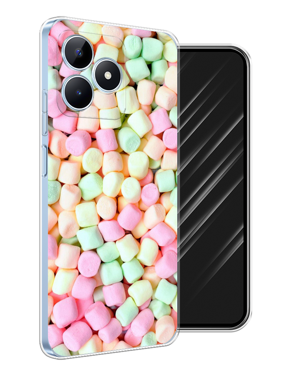 

Чехол Awog на Realme C60 "Marshmallows", Зеленый;желтый;розовый, 2516550-1