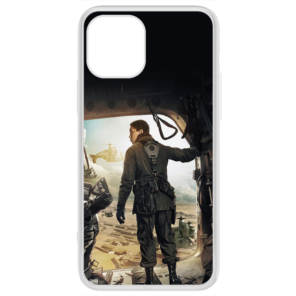 

Чехол-накладка Krutoff Clear Case Фоллаут (Fallout) - Аарон для iPhone 12, Прозрачный
