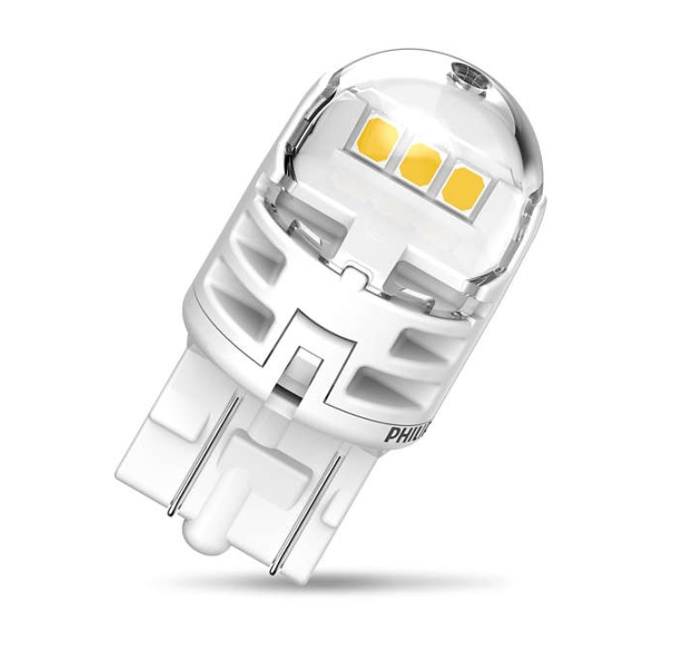 Лампа сигнальная W21/5W LED white 11066 CU60 12V X2 (к-т)