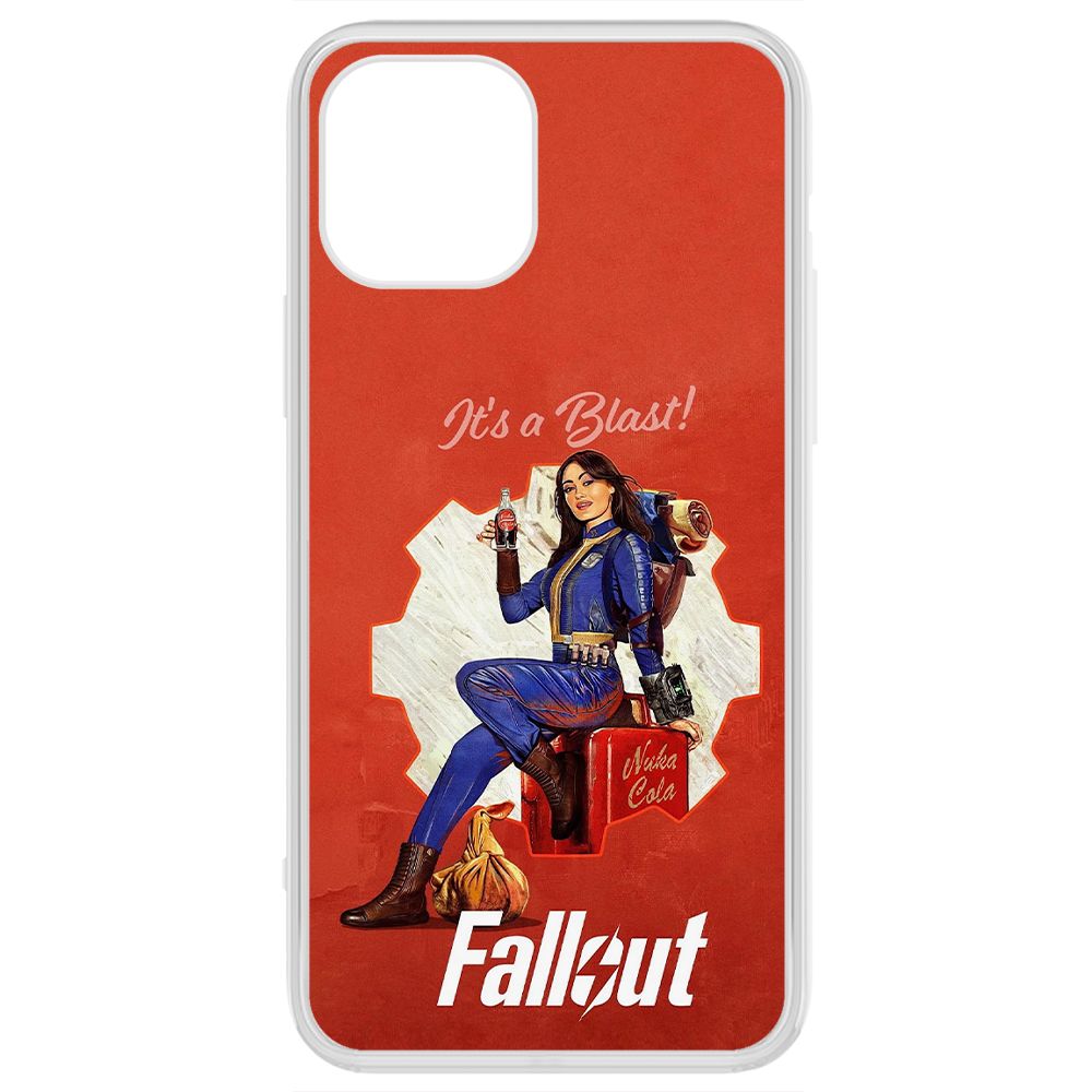 

Чехол-накладка Krutoff Clear Case Фоллаут (Fallout) - Это взрыв! для iPhone 12, Прозрачный