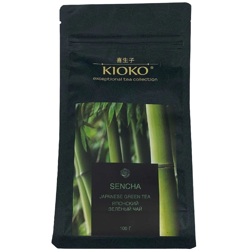 Чай зеленый японский Kioko Sencha, 100г