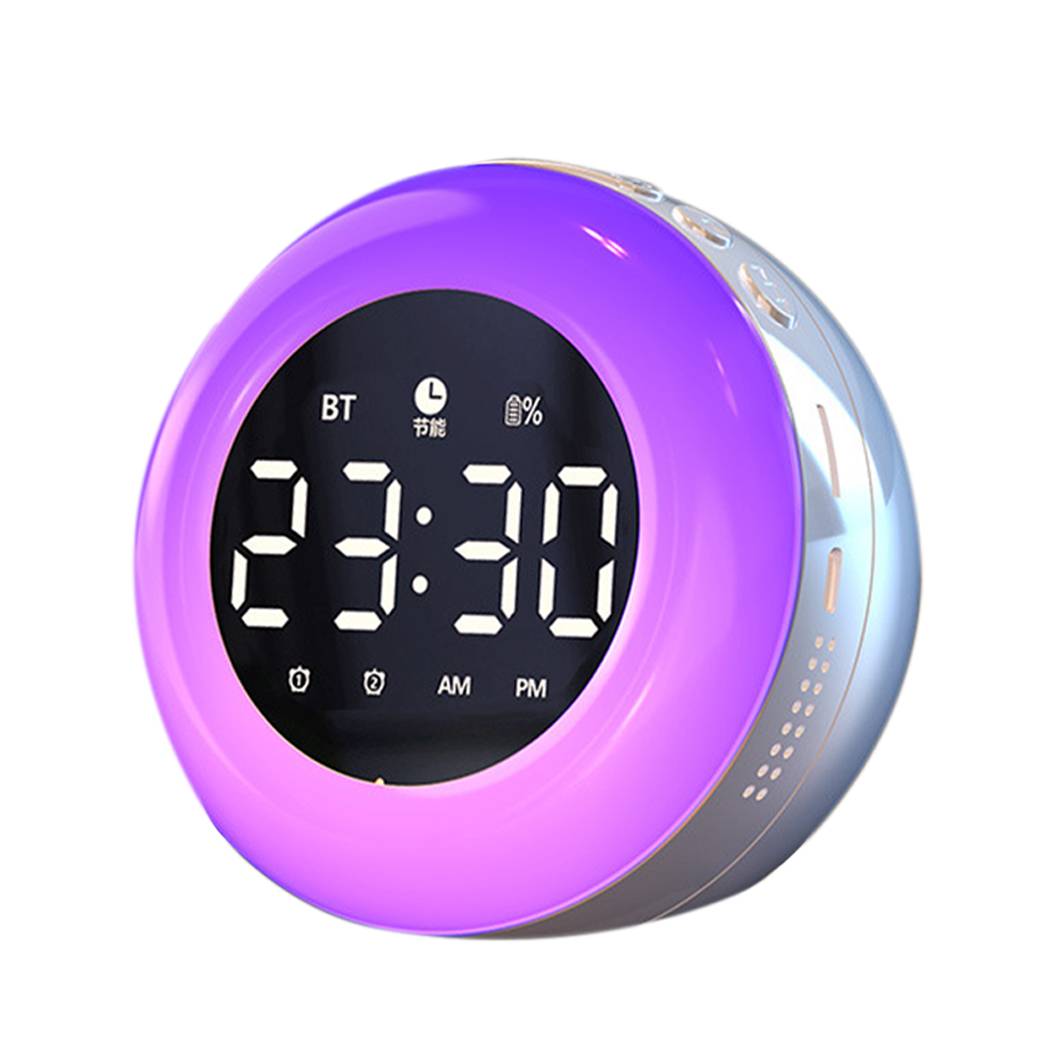 

Часы-будильник с LED RGB подсветкой и Bluetooth-колонкой (4735)