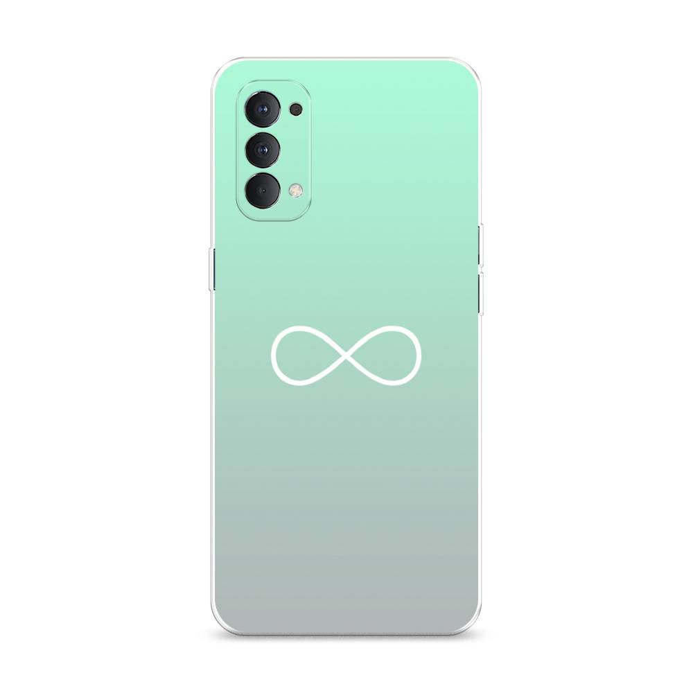 

Чехол Awog на Oppo Reno 4 4G "Бесконечность от Тиффани", Разноцветный, 259450-4