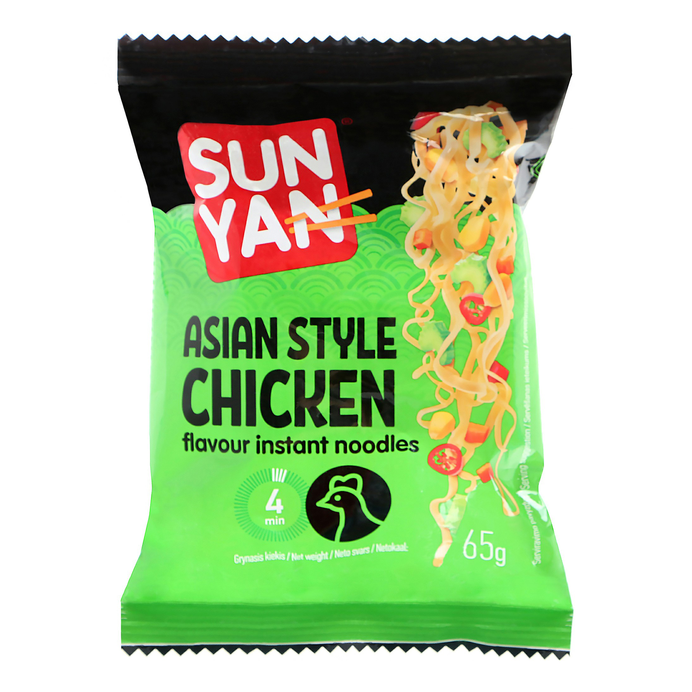 

Лапша быстрого приготовления Sun Yan с курицей 65 г