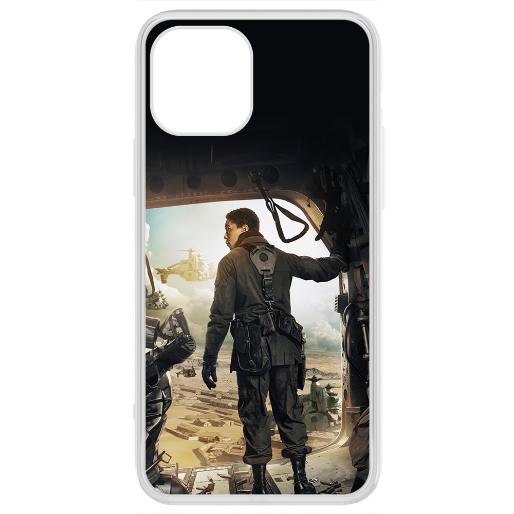 

Чехол-накладка Krutoff Clear Case Фоллаут (Fallout) - Аарон для iPhone 12 Pro, Прозрачный