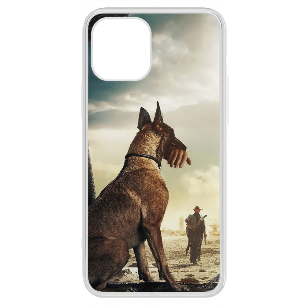 

Чехол-накладка Krutoff Clear Case Фоллаут (Fallout) - Псина для iPhone 12 Pro Max, Прозрачный
