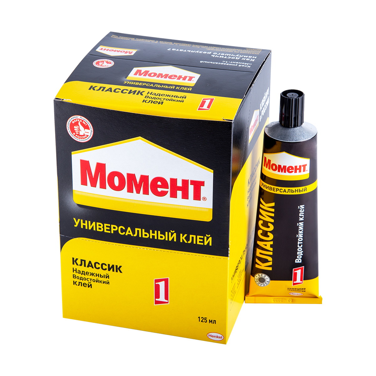 фото Клей момент1 в шоубоксе 125 мл henkel 13166 henkel 13166