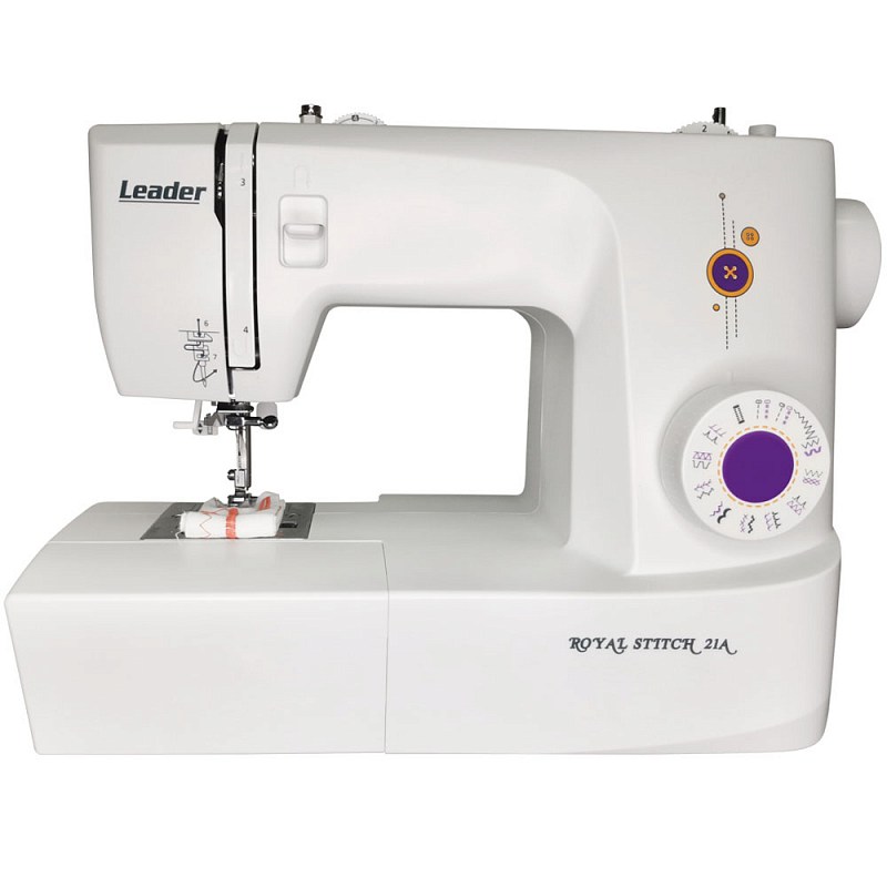 Швейная машина Leader Royal Stitch 21A White педаль для швейной машины и оверлока leader type 1