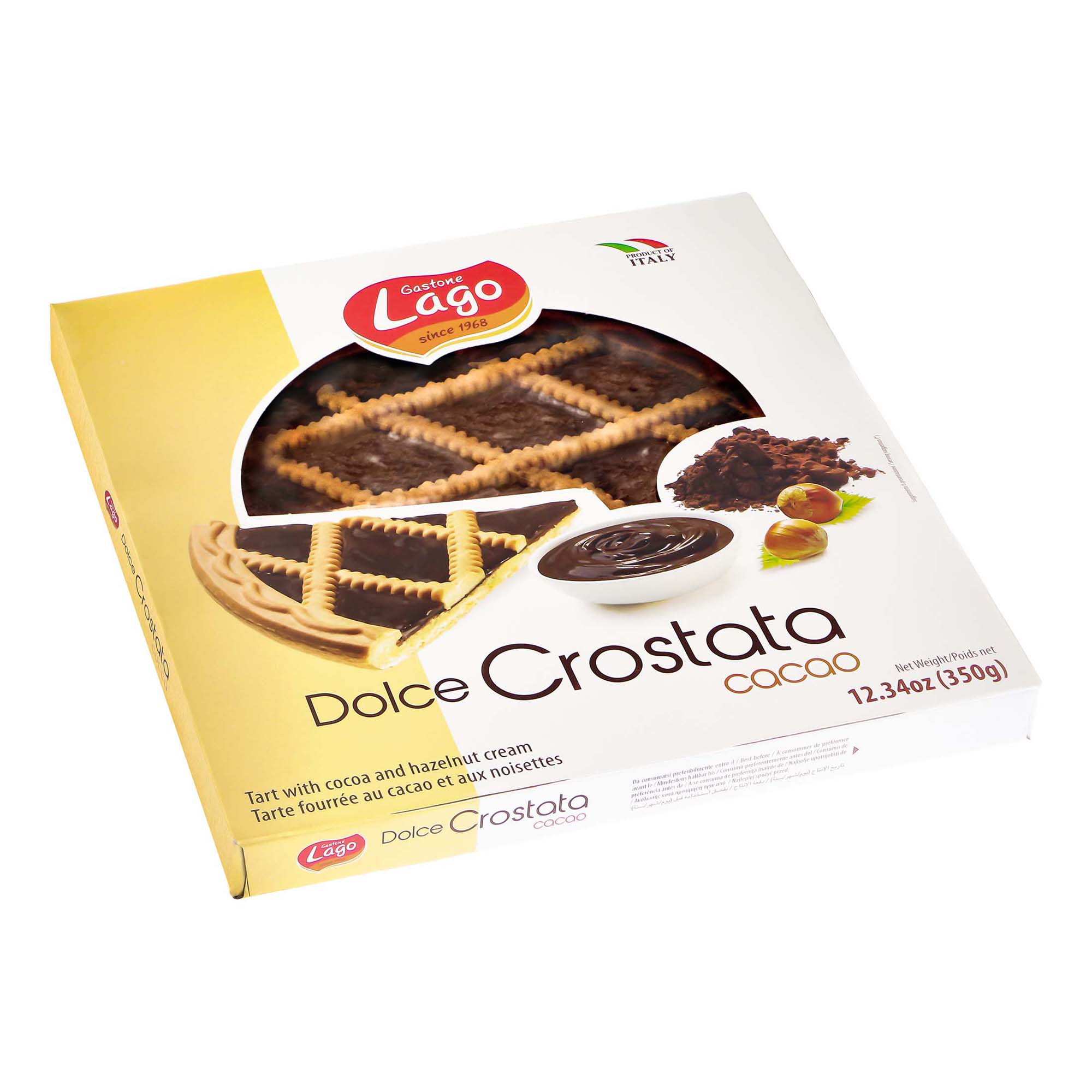 

Пирог Gastone Lago Crostatina с какао 350 г