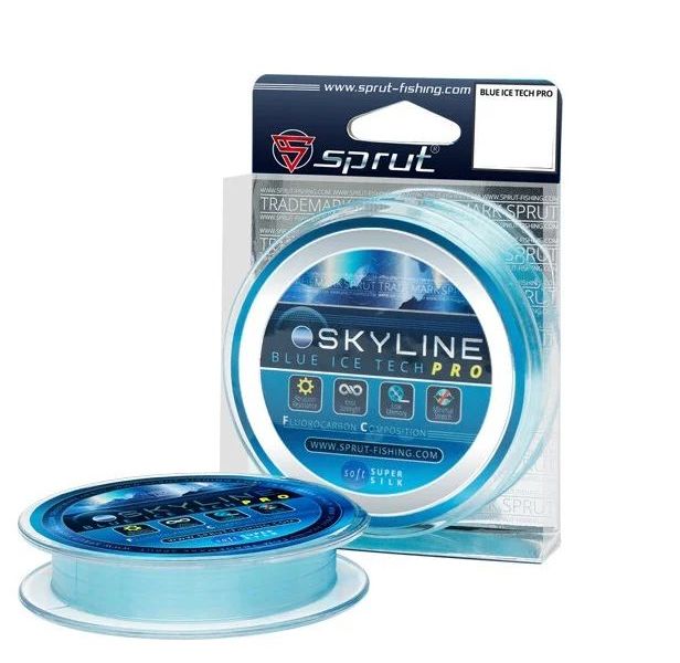 фото Леска зимняя sprut icetech pro blue 0,145mm/50m