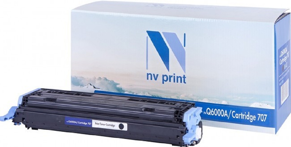 Картридж для лазерного принтера NV Print Q6000A/ 707 (NV-36384) черный, совместимый