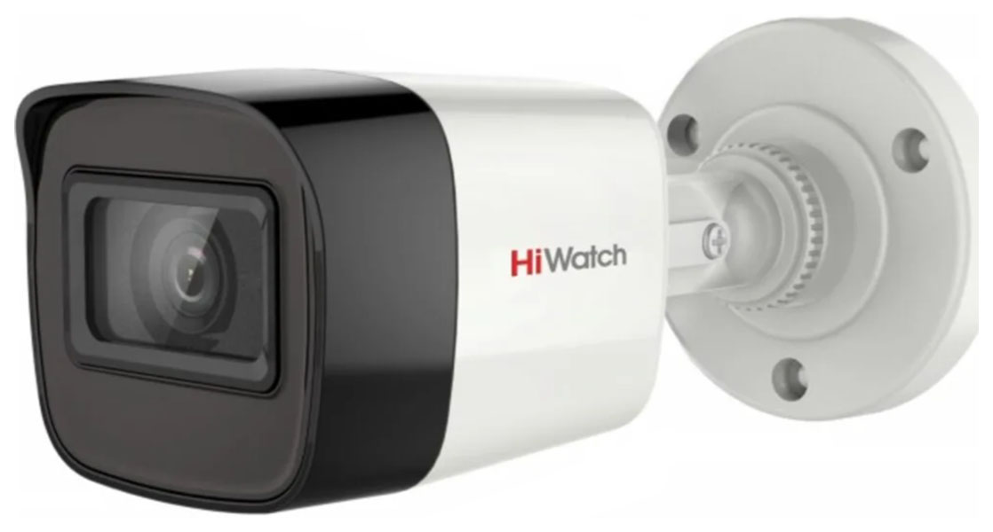 IP видеокамера Hikvision HiWatch DS-T520 (С) 2.8-2.8мм HD-CVI HD-TVI цветная корп.:белый
