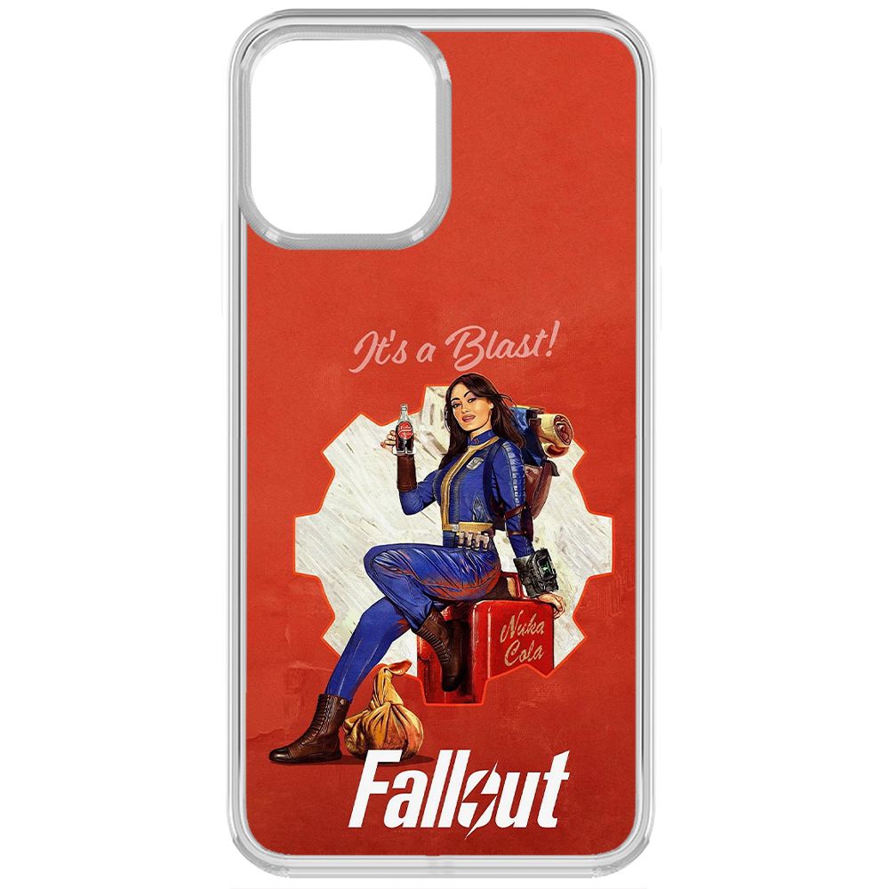 

Чехол-накладка Krutoff Clear Case Фоллаут (Fallout) - Это взрыв! для iPhone 13 Pro