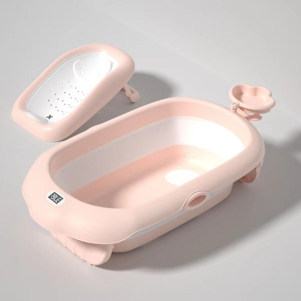 

Ванночка детская складная luxmom HBT-110 розовый, HBT-110