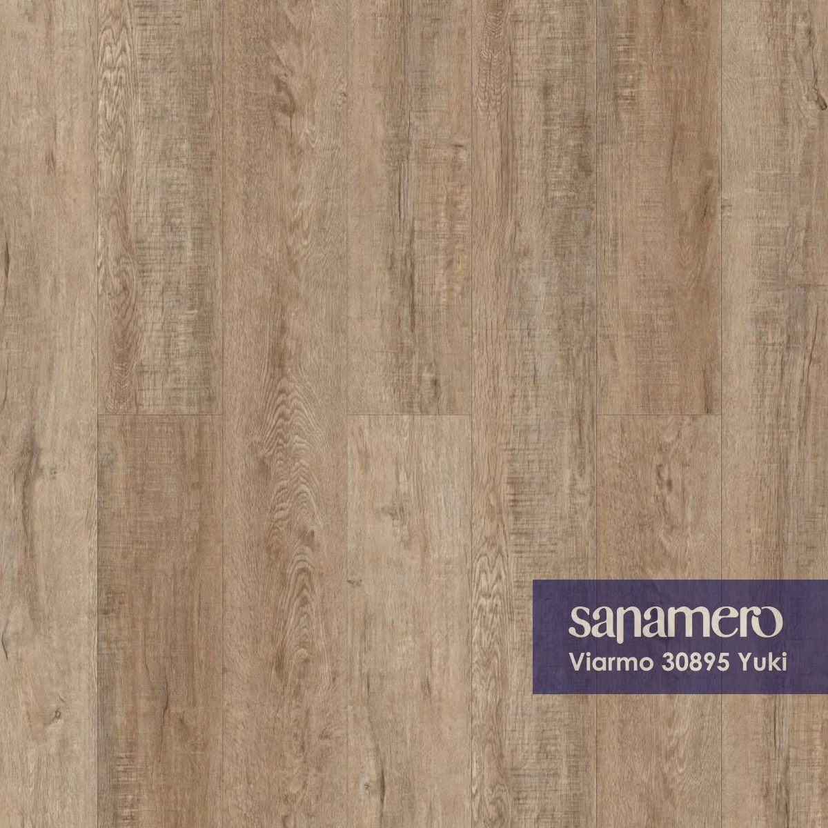 

Кварц-виниловая плитка Sanamero Viarmo (1200х180) 2,16м2, 30895 Yuki, Коричневый, Viarmo
