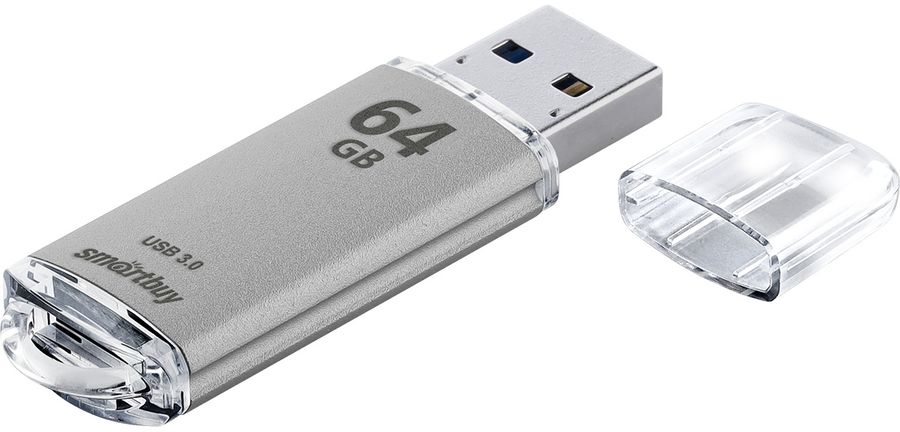 

Флэш-накопитель Smartbuy V-CUT 64GB silver, V-CUT 64GB silver