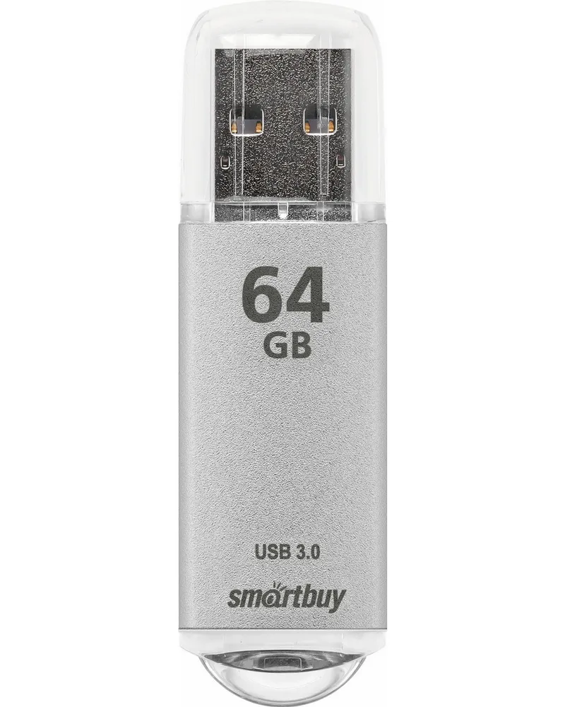 

Флешка SmartBuy V-CUT 64 ГБ серебристый (SB64GBVC-S), V-CUT