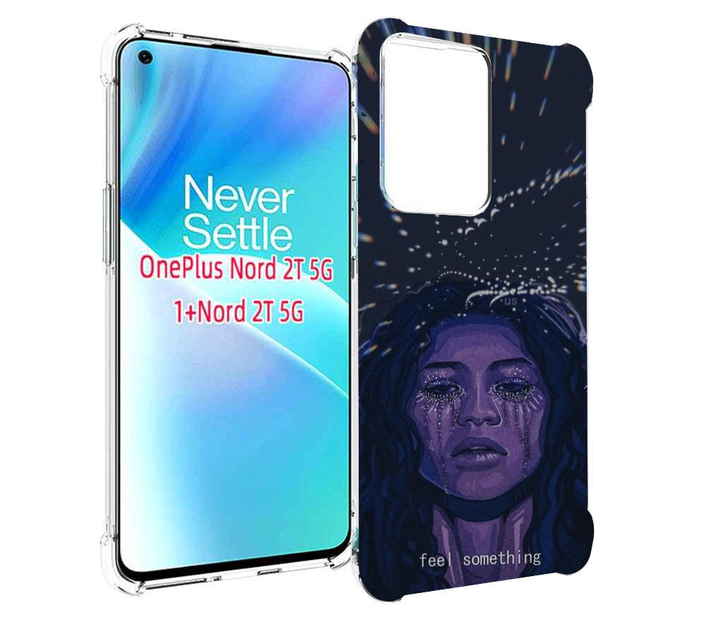 

Чехол MyPads чувствую себя непонятно женский для OnePlus Nord 2T, Прозрачный, Tocco