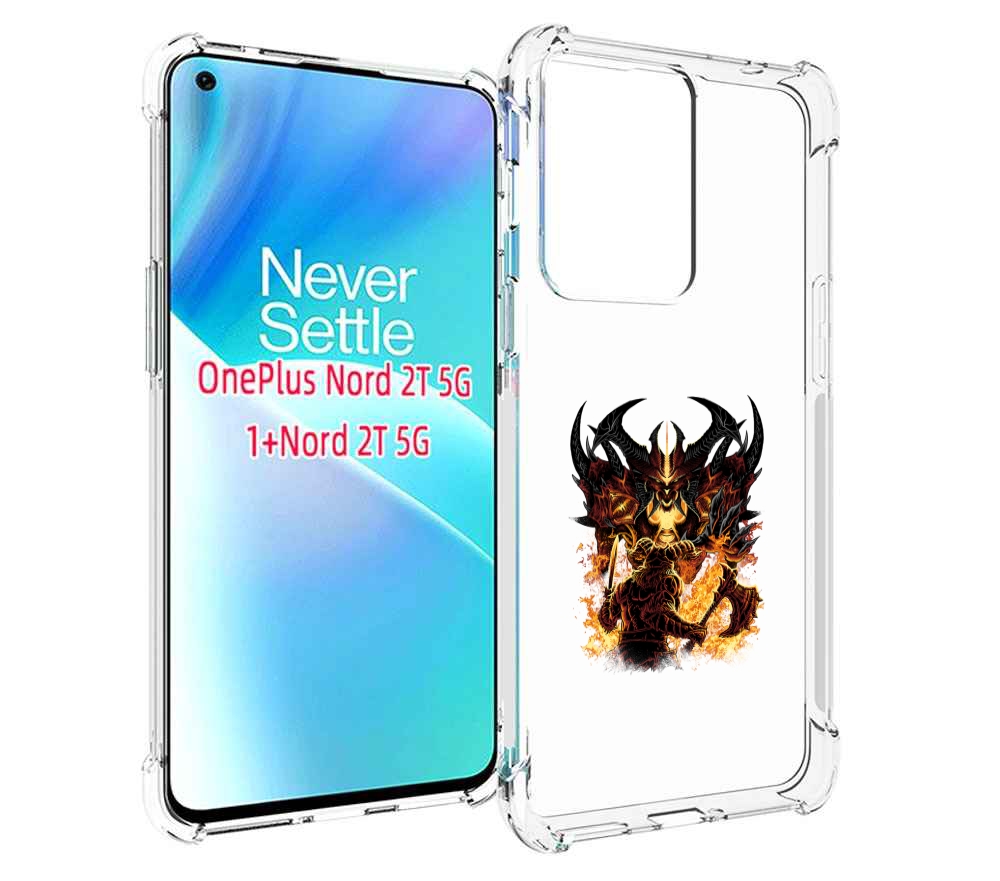 

Чехол MyPads демон shadow fiend для OnePlus Nord 2T, Прозрачный, Tocco