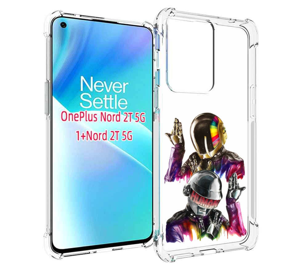 

Чехол MyPads диско космонавты для OnePlus Nord 2T, Прозрачный, Tocco