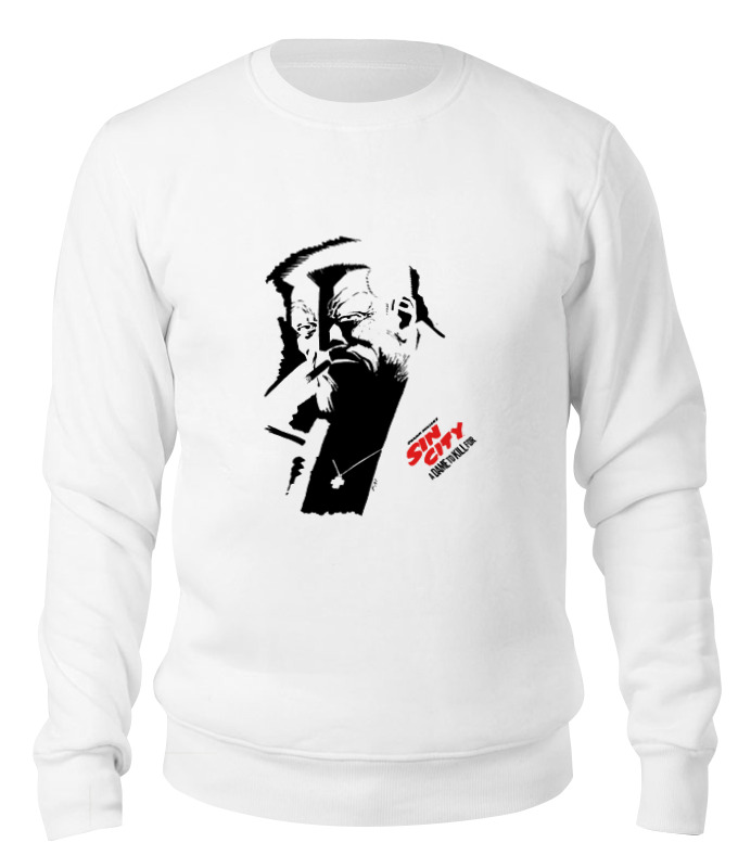 

Свитшот унисекс Printio Sin city / город грехов белый M, Sin city / город грехов