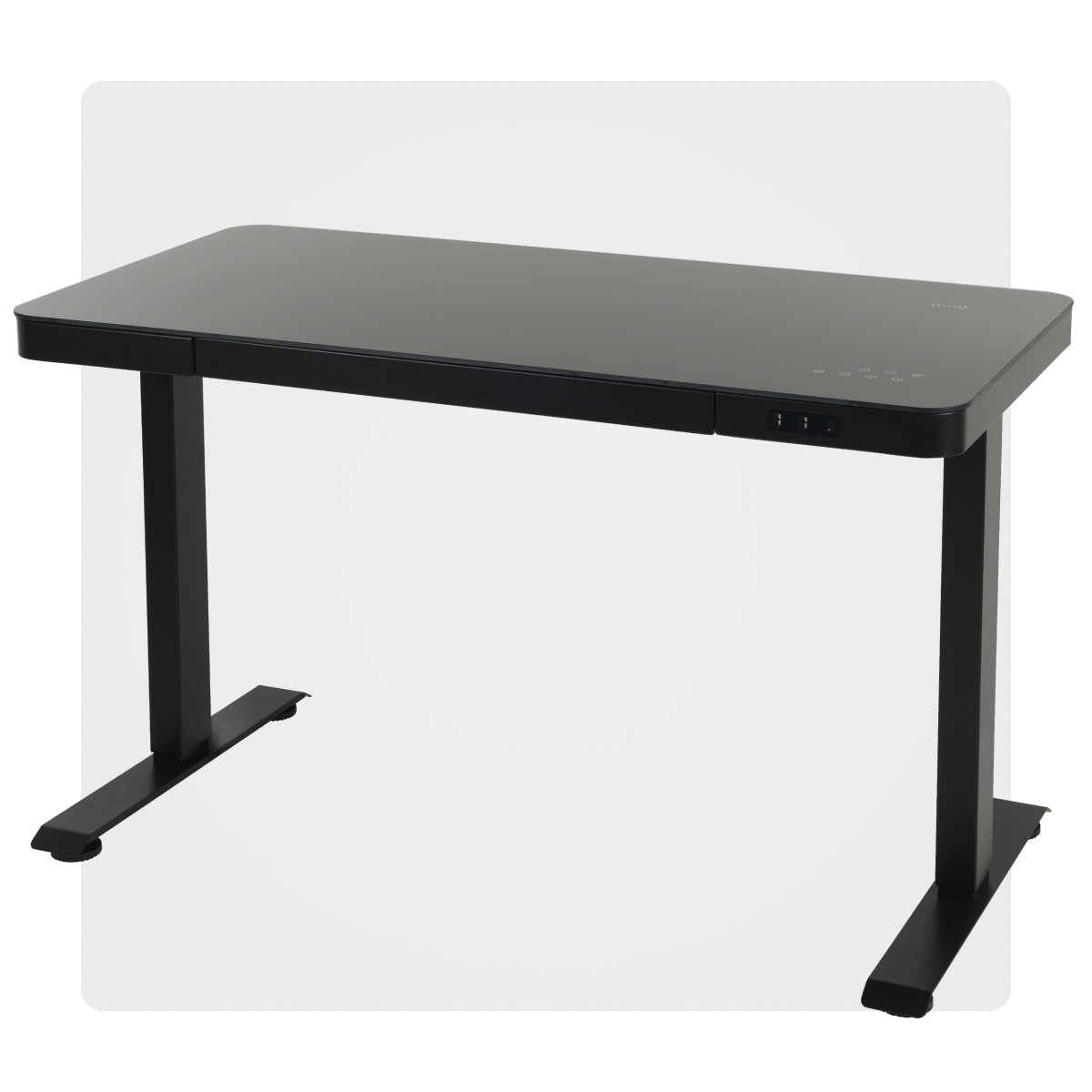 Компьютерный стол с регулировкой высоты PROtect E4A 17004 Черный 57421₽