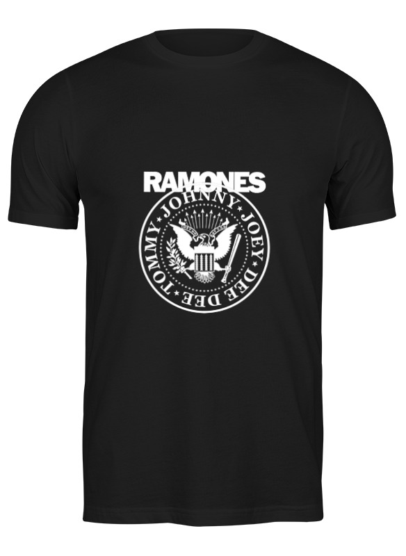 

Футболка мужская Printio Ramones черная L, Черный, Ramones