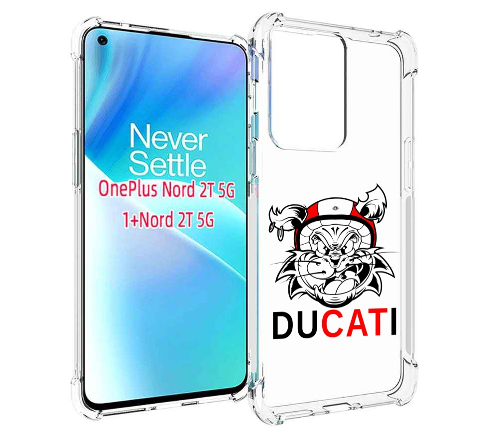 

Чехол MyPads дукати для OnePlus Nord 2T, Прозрачный, Tocco