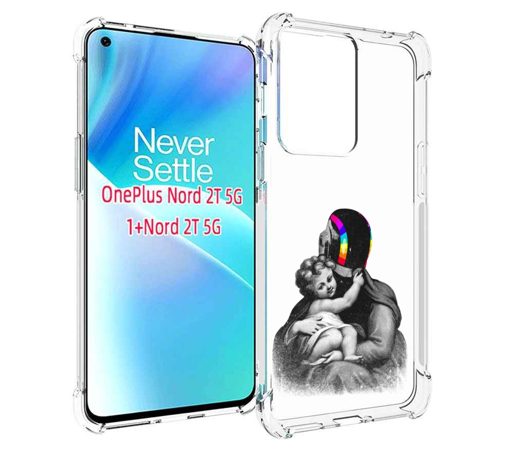 

Чехол MyPads защитник в шлеме для OnePlus Nord 2T, Прозрачный, Tocco