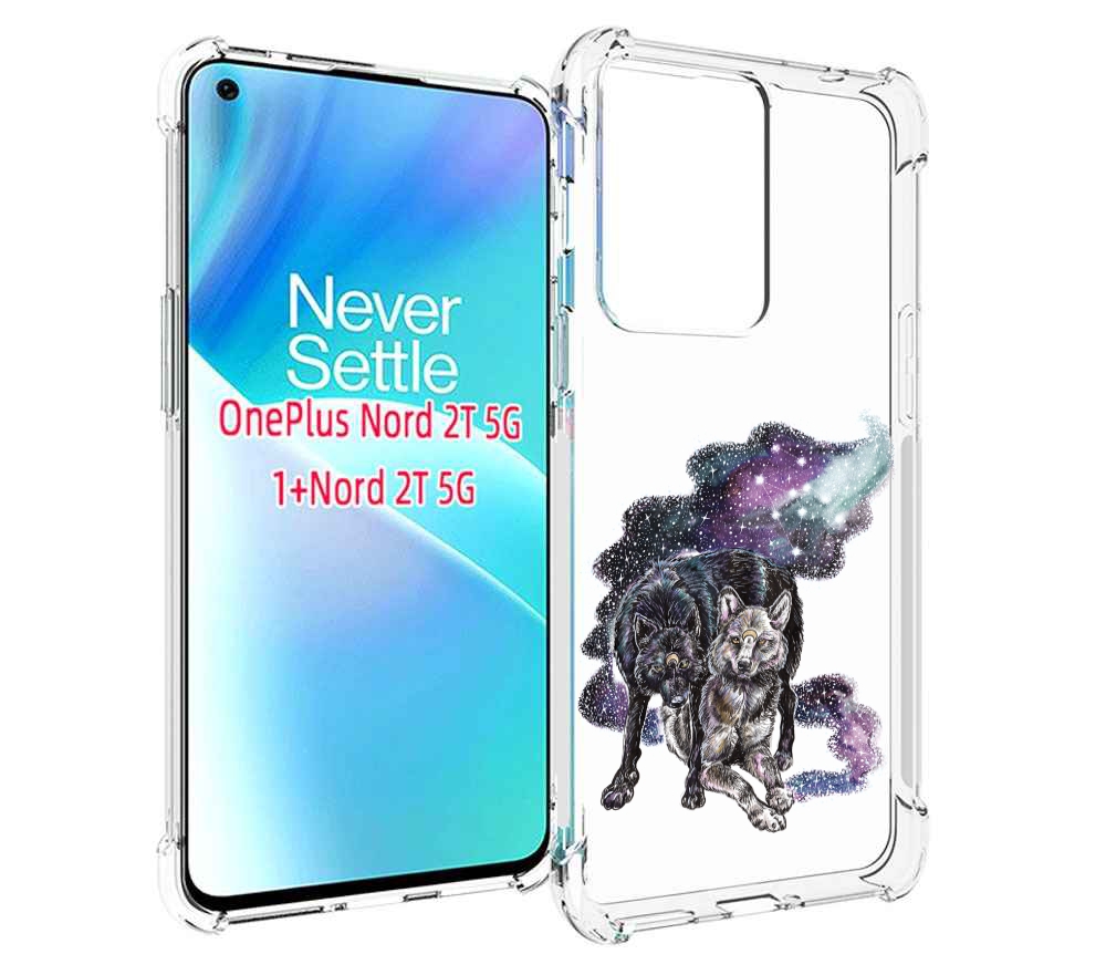 

Чехол MyPads звездные волки для OnePlus Nord 2T, Прозрачный, Tocco