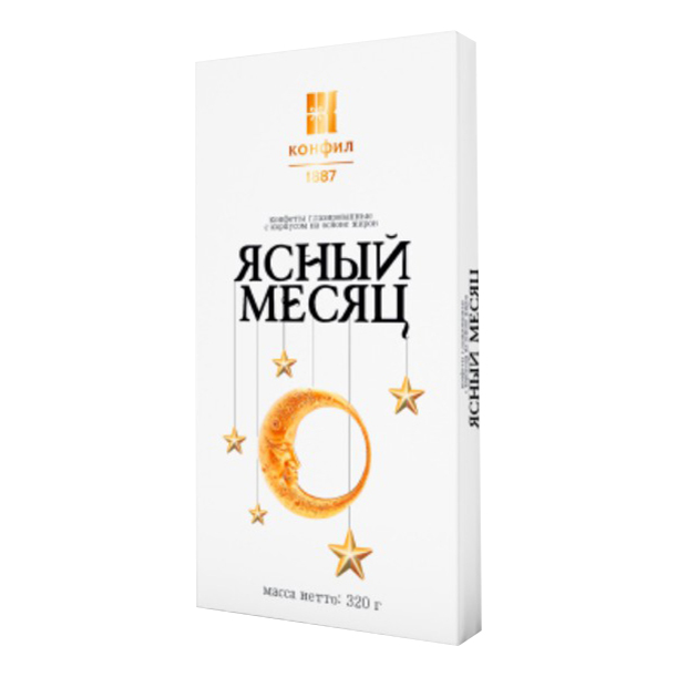 

Конфеты шоколадные Конфил Ясный месяц 320 г