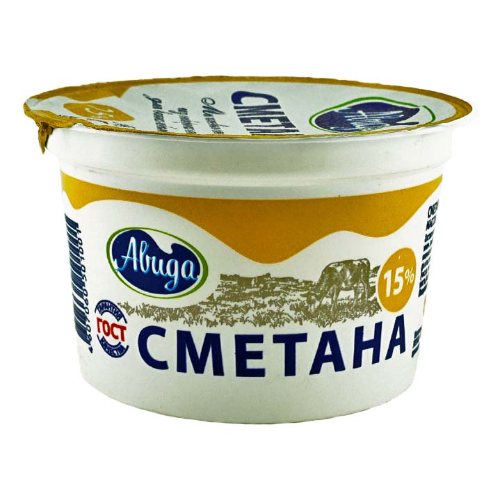 

Сметана Авида 15% БЗМЖ 200 г
