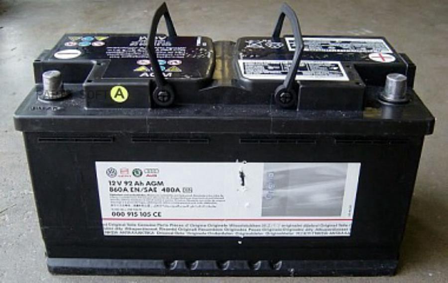 

VAG 000915105CE Аккумулятор 92AH/520A AGM