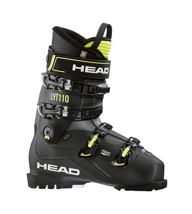 фото Горнолыжные ботинки head edge lyt 110 black/yellow (21/22) (27.0)