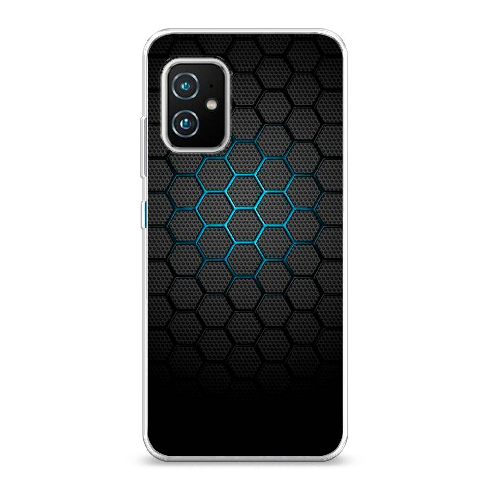 

Чехол Awog "Бирюзовые соты" для Asus ZenFone 8, 44450-3