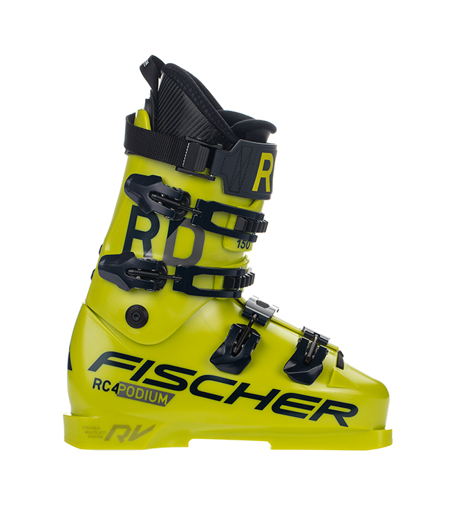 фото Горнолыжные ботинки fischer rc4 podium rd 150 yellow/yellow (20/21) (26.5)