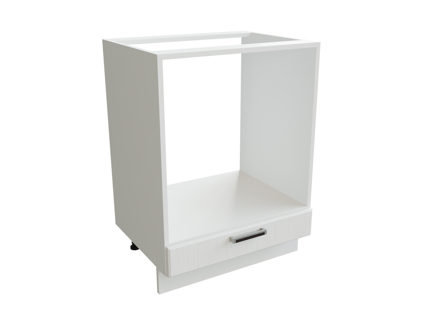 

Напольный кухонный шкаф SURA kitchen space praga25000 Белое дерево 60x47.8x81.6 см, Белый, praga25000