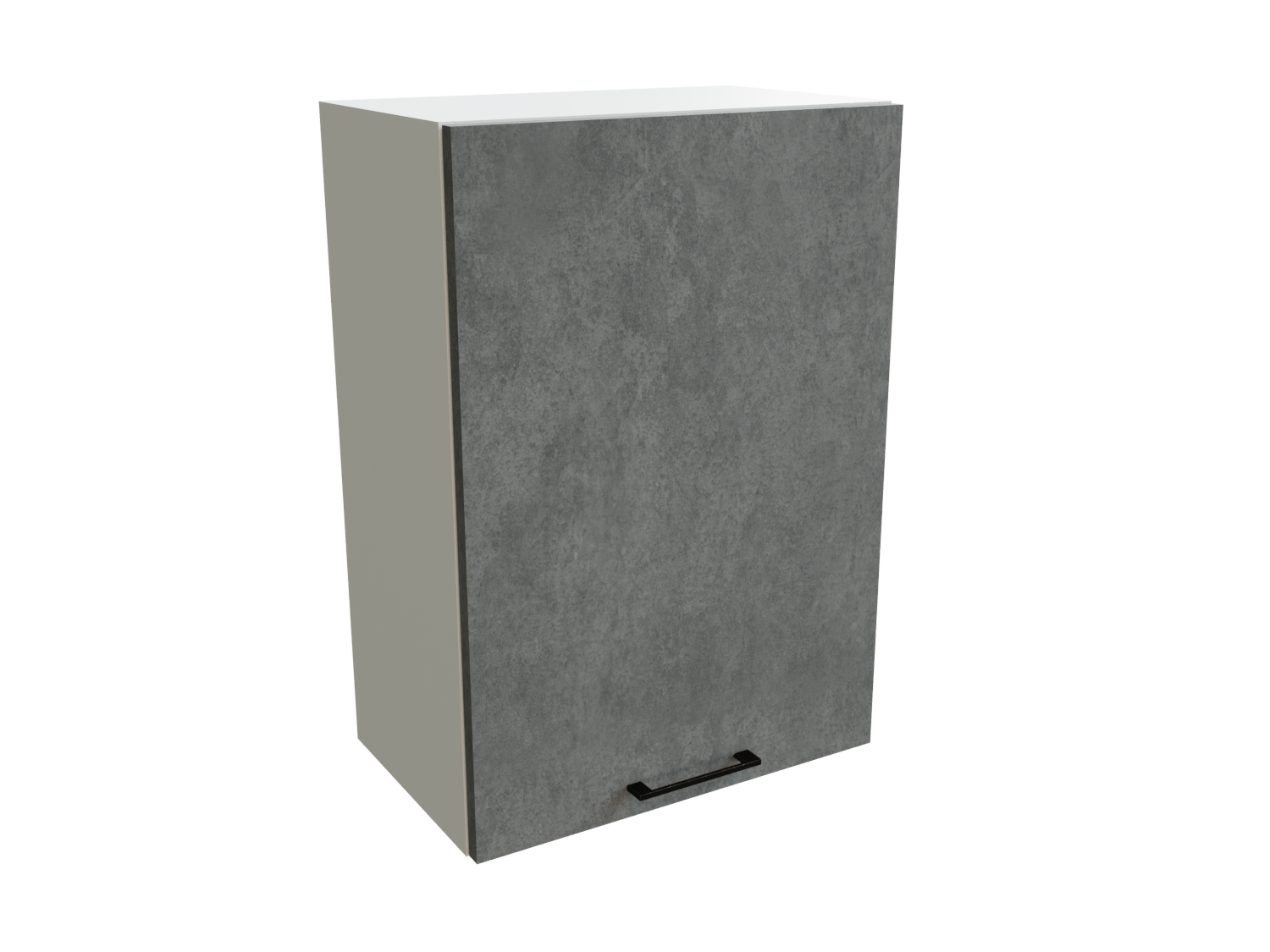

Навесной кухонный шкаф SURA kitchen space helmer2500 Бетон 50x31.8x71.6, Серый, helmer2500