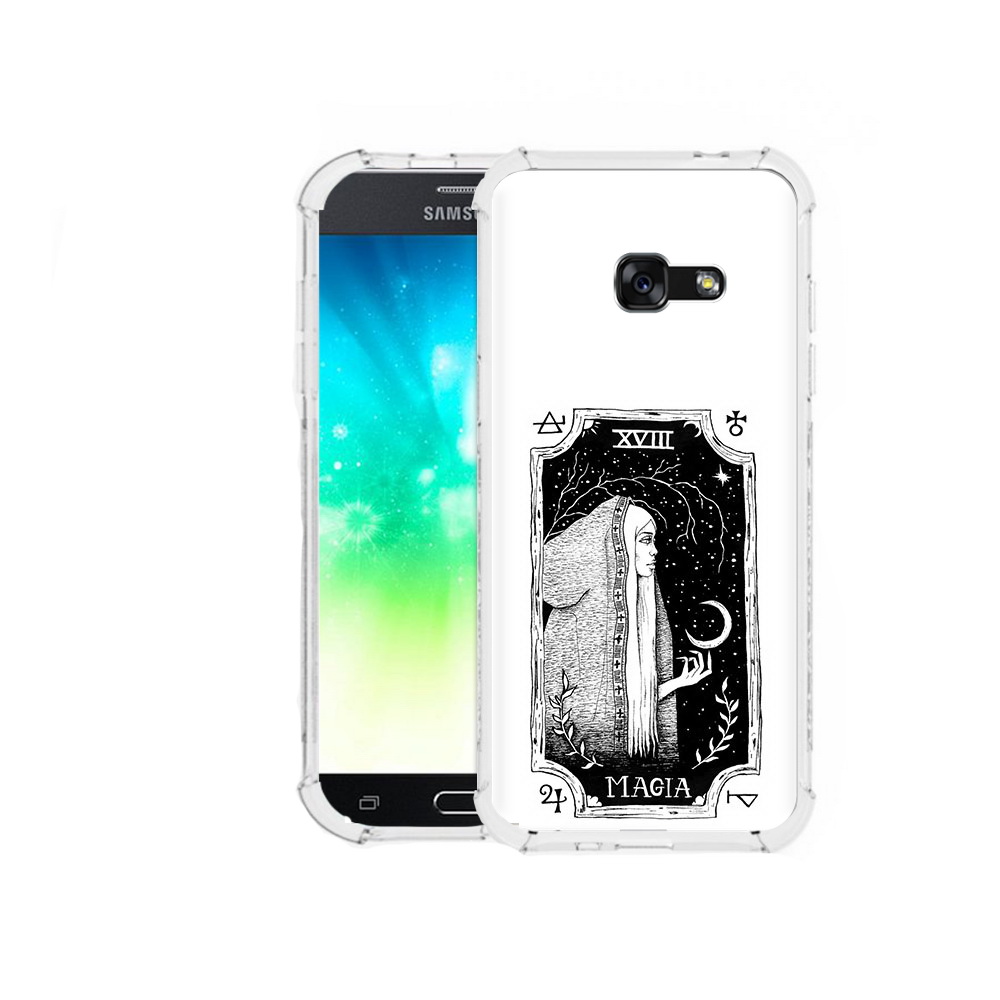 

Чехол MyPads Tocco для Samsung Galaxy A3 (2016) лунная магия, Прозрачный, Tocco